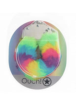 Load image into Gallery viewer, Ouch! Heavy-Duty Fluffy Handcuffs - Multicolor 1 - Multicolor