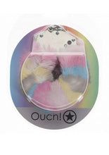 Load image into Gallery viewer, Ouch! Heavy-Duty Fluffy Handcuffs - Multicolor 2 - Multicolor