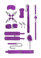 Load image into Gallery viewer, Ouch! Intermediate Bondage Kit - Purple
