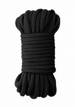 Load image into Gallery viewer, Ouch! Japanese Nylon Rope - Black - 10 Meters/32.8 Feet