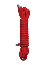 Load image into Gallery viewer, Ouch! Japanese Nylon Rope - Red - 10 Meters/32.8 Feet