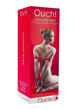 Load image into Gallery viewer, Ouch! Japanese Nylon Rope - Red - 10 Meters/32.8 Feet