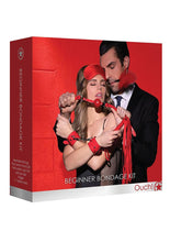 Load image into Gallery viewer, Ouch! Kits Beginners Bondage Kit - Red - 6pc