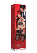 Load image into Gallery viewer, Ouch! Kits Introductory Bondage Kit #4 - Red - 5 Piece Kit