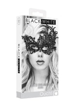 Load image into Gallery viewer, Ouch! Lace Eye-Mask Royal - Black