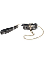 Load image into Gallery viewer, Ouch! Ny Collection Collar with Leash - Black