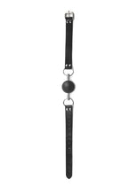 Load image into Gallery viewer, Ouch! Solid Ball Gag with Bonded Leather Straps
