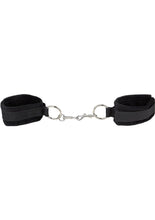 Load image into Gallery viewer, Ouch! Velcro Cuffs For Hands Or Ankles - Black