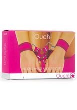 Load image into Gallery viewer, Ouch! Velcro Hand and Leg Cuffs - Pink