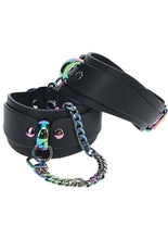 Load image into Gallery viewer, Ouch! Venice Collection Leg Cuffs - Black
