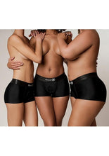 Load image into Gallery viewer, Ouch! Vibrating Strap-On Boxer Rechargeable