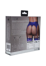 Load image into Gallery viewer, Ouch! Vibrating Strap-On Thong Rechargeable