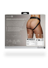 Load image into Gallery viewer, Ouch! Vibrating Strap-On Thong with Removable Butt Straps Rechargeable
