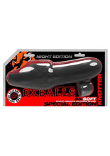 Load image into Gallery viewer, Oxball Knotter Smooth and Swole Nub Based Cocksheath Night Edition - Black