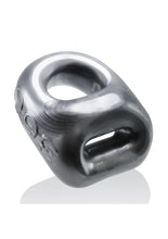 Load image into Gallery viewer, Oxballs 360 2-Way Cock Ring and Ball Sling - Grey/Silver