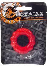 Load image into Gallery viewer, Oxballs Atomic Jock 'The 6 Pack' Sport Cock Ring - Red