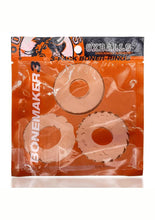 Load image into Gallery viewer, Oxballs Bonemaker Cock Ring Kit - Clear - 3 Pack