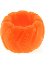 Load image into Gallery viewer, Oxballs Grinder-1 Silicone Ball Stretcher - Orange - 1.5in