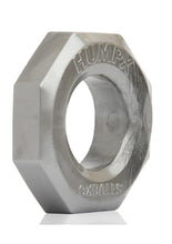 Load image into Gallery viewer, Oxballs Humpx Silicone Cock Ring - Silver