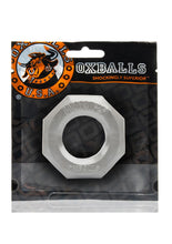 Load image into Gallery viewer, Oxballs Humpx Silicone Cock Ring - Silver