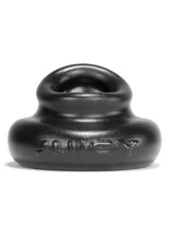 Load image into Gallery viewer, Oxballs Juicy Silicone Cock Ring - Black - 3.5in