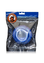 Load image into Gallery viewer, Oxballs Juicy Silicone Cock Ring - Blue - 3.5in