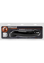 Load image into Gallery viewer, Oxballs Muscle Textured Cock Sheath Penis Extender - Black