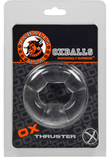 Load image into Gallery viewer, Oxballs Thruster Cock Ring - Clear