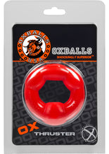 Load image into Gallery viewer, Oxballs Thruster Cock Ring - Red