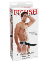 Load image into Gallery viewer, Fetish Fantasy 8 inch Hollow Strap-On (Black)