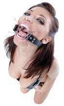 Load image into Gallery viewer, Spider Gag with Black Strap (Chrome)