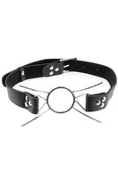 Load image into Gallery viewer, Spider Gag with Black Strap (Chrome)