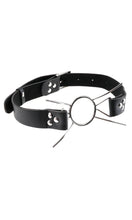 Load image into Gallery viewer, Spider Gag with Black Strap (Chrome)