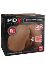 Load image into Gallery viewer, Pdx Elite Back That Ass Up Automatic Rechargeable Mega Masturbator - Caramel