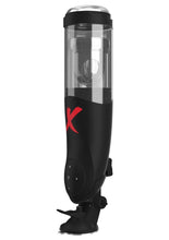 Load image into Gallery viewer, Pipedream Extreme Elite Rechargeable Deluxe Mega-Bator Masturbator - Black/Clear