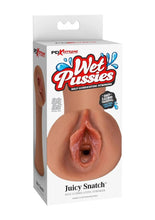 Load image into Gallery viewer, Pdx Extreme Wet Pussies Juicy Snatch Self Lubricating Stroker - Caramel