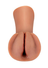 Load image into Gallery viewer, Pdx Extreme Wet Pussies Slippery Slit Self Lubricating Stroker - Caramel