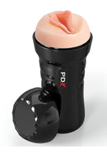 Load image into Gallery viewer, Pdx Extreme Wet Pussies Super Luscious Lips Self Lubricating Stroker - Vanilla