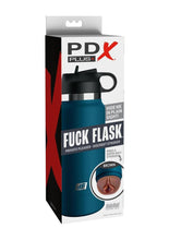 Load image into Gallery viewer, Pdx Plus Fuck Flask Private Pleaser Pussy Stroker - Blue/Caramel