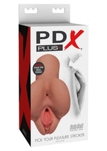 Load image into Gallery viewer, Pdx Plus Pick Your Pleasure Stroker - Caramel/Tan