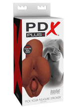 Load image into Gallery viewer, Pdx Plus Pick Your Pleasure Stroker - Chocolate