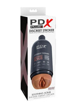 Load image into Gallery viewer, Pdx Plus Shower Therapy Soothing Scrub Discreet Stroker - Caramel