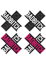 Load image into Gallery viewer, Peekaboo Bad Bitch X Pasties - Black/Red
