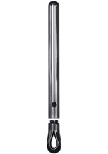Load image into Gallery viewer, Pen Pal Rechargeable Compact Stainless Steel Vibrator - Black Chrome