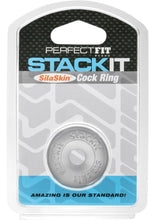 Load image into Gallery viewer, Perfect Fit Stackit Silaskin Cock Ring - Clear