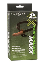 Load image into Gallery viewer, Performance Maxx Life-Like Extension with Harness - Chocolate