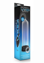 Load image into Gallery viewer, Performance Vx101 Male Enhancement Penis Pump - Clear - 9.5in