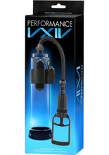 Load image into Gallery viewer, Performance Vx4 Male Enhancement Penis Pump System - Black/Clear - 10in