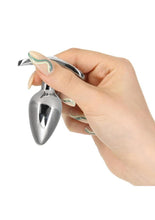 Load image into Gallery viewer, Pillow Talk Sneaky Luxurious Stainless Steel Anal Plug