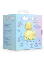 Load image into Gallery viewer, Play with Me Splash Rechargeable Vibrator - Yellow